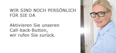 Wir sind persönlich für Sie da