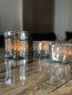 Preview: glas windlicht stern silber