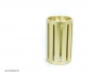 Preview: Design Windlicht goldfarben