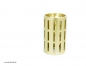 Preview: Design Windlicht goldfarben