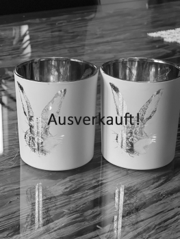 Windlicht Hase