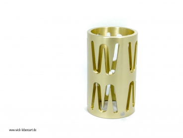 Design Windlicht goldfarben